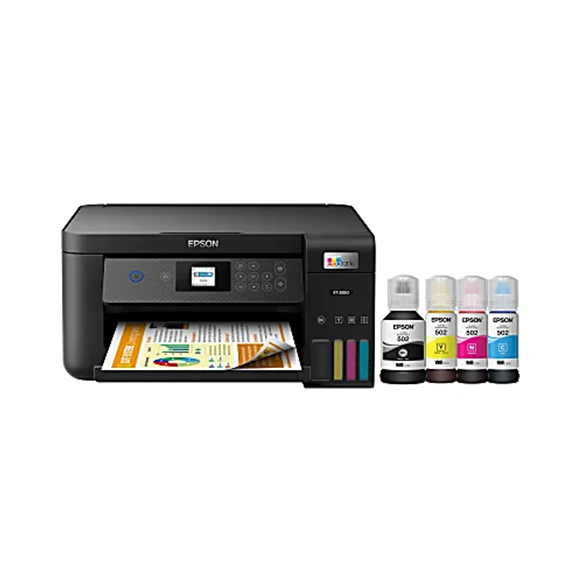 123printer Desk Certified Refurbished Epson® EcoTank® Pro ET-5850 SuperTank® Wireless Inkjet All-In-One Color Printer