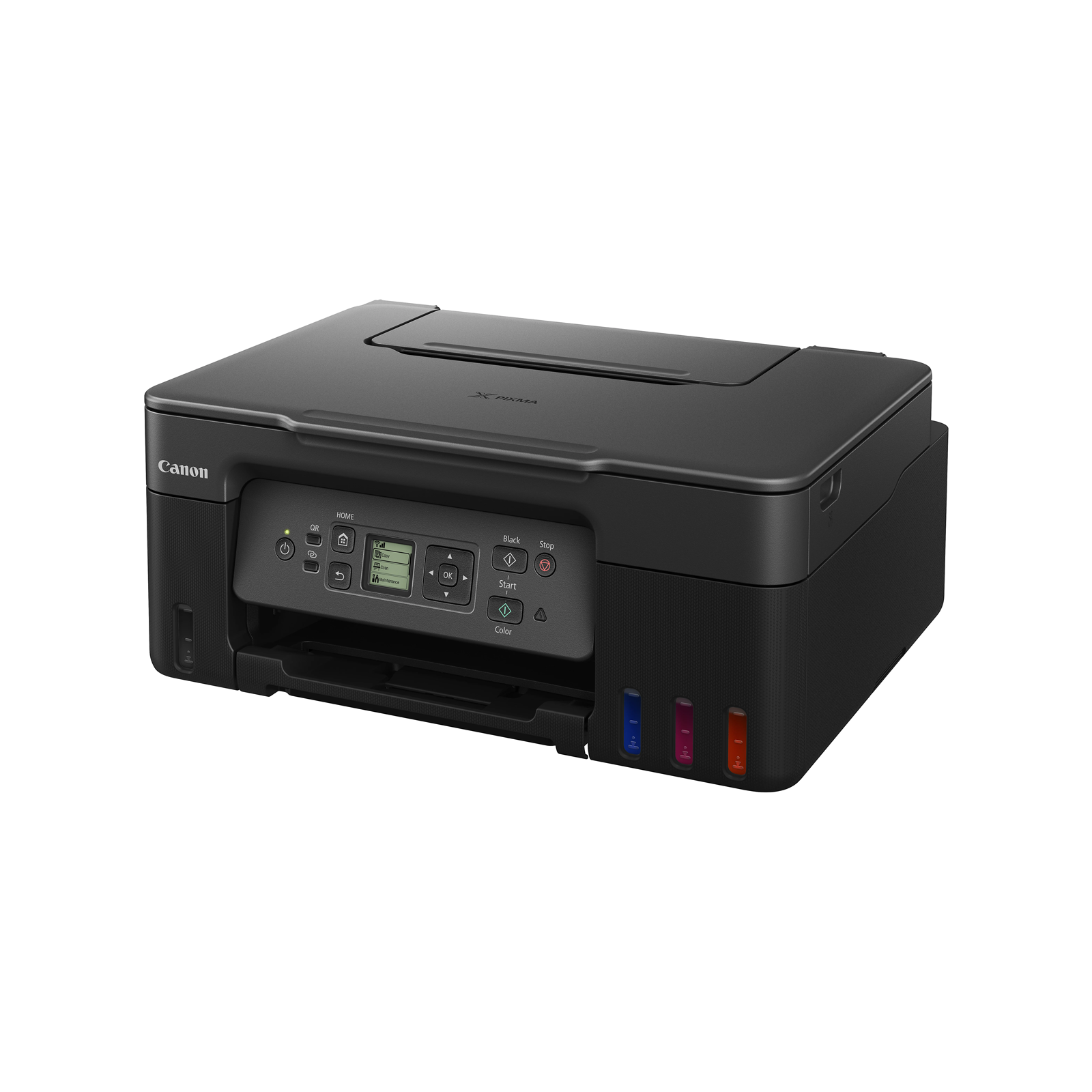 123printer Desk Certified Refurbished Canon® PIXMA™ G3270 MegaTank Wireless Inkjet All-In-One Color Printer - Black