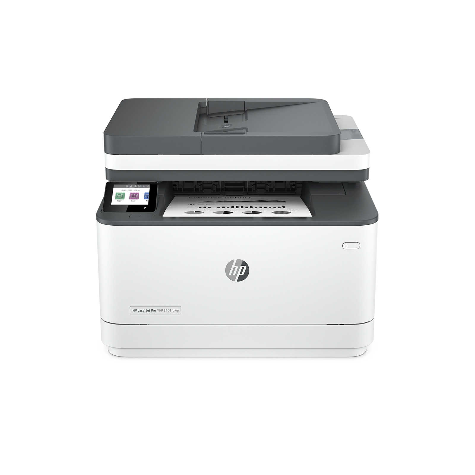 123printer Desk Certified Refurbished HP LaserJet Pro MFP 3101fdw Wireless Laser All-in-One Monochrome Printer